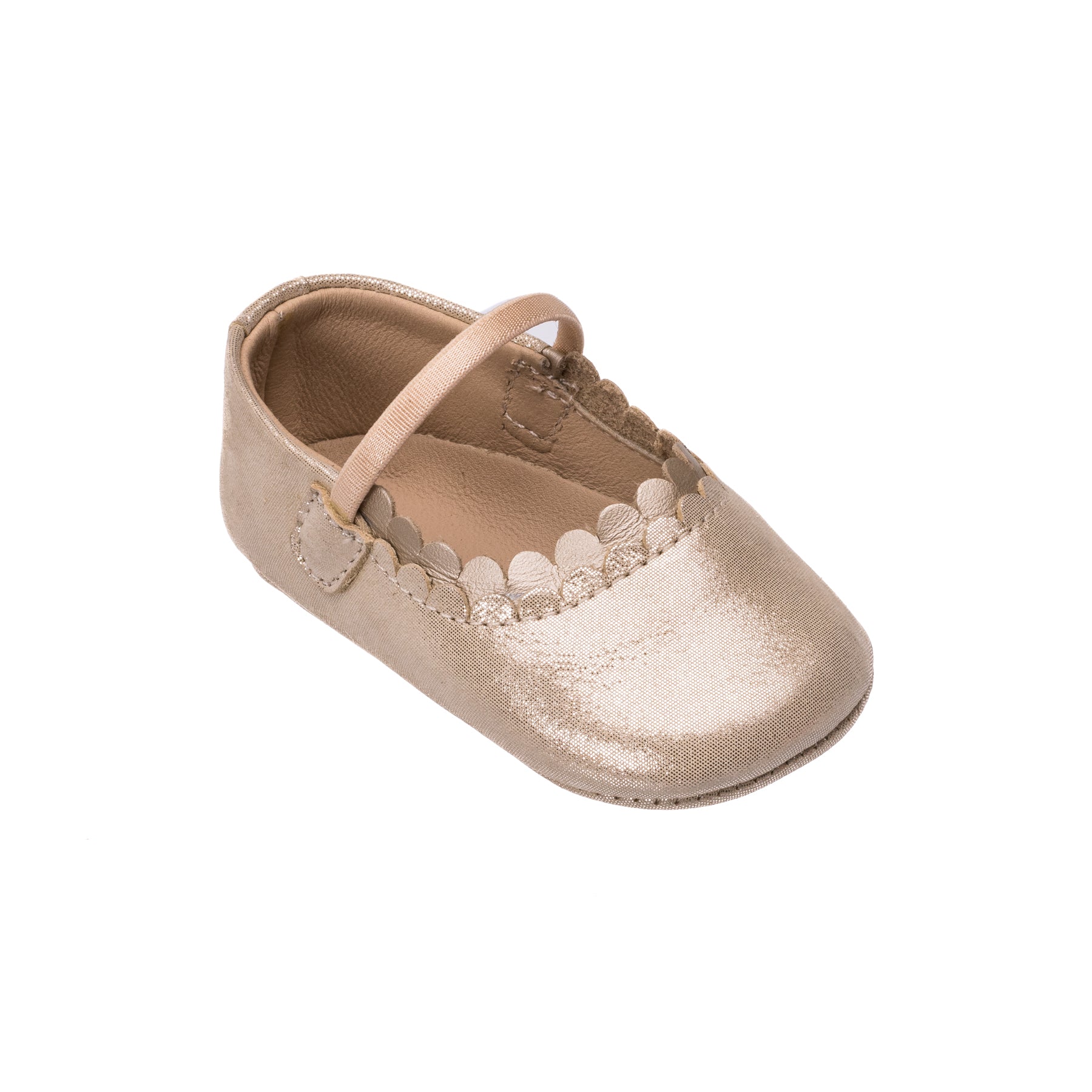 Ava Baby Ballet Talc Ballerina Style Crib Shoe