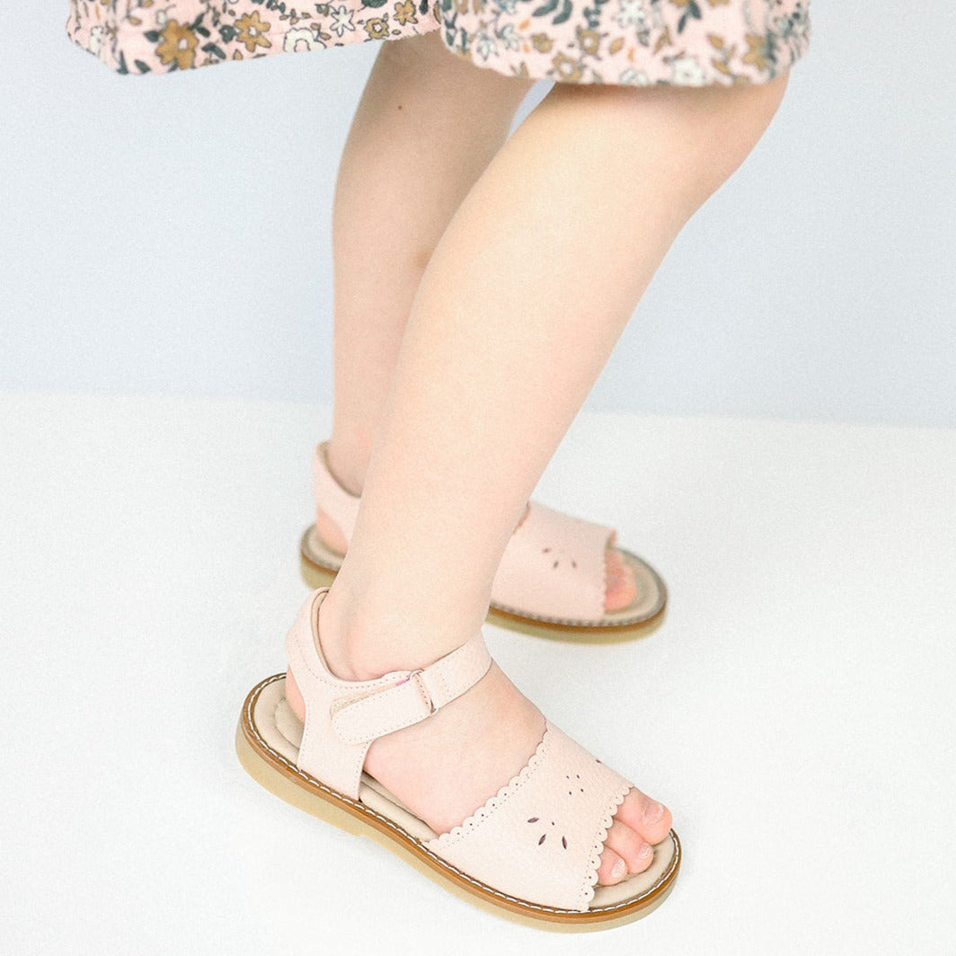 Girls leather sandals online