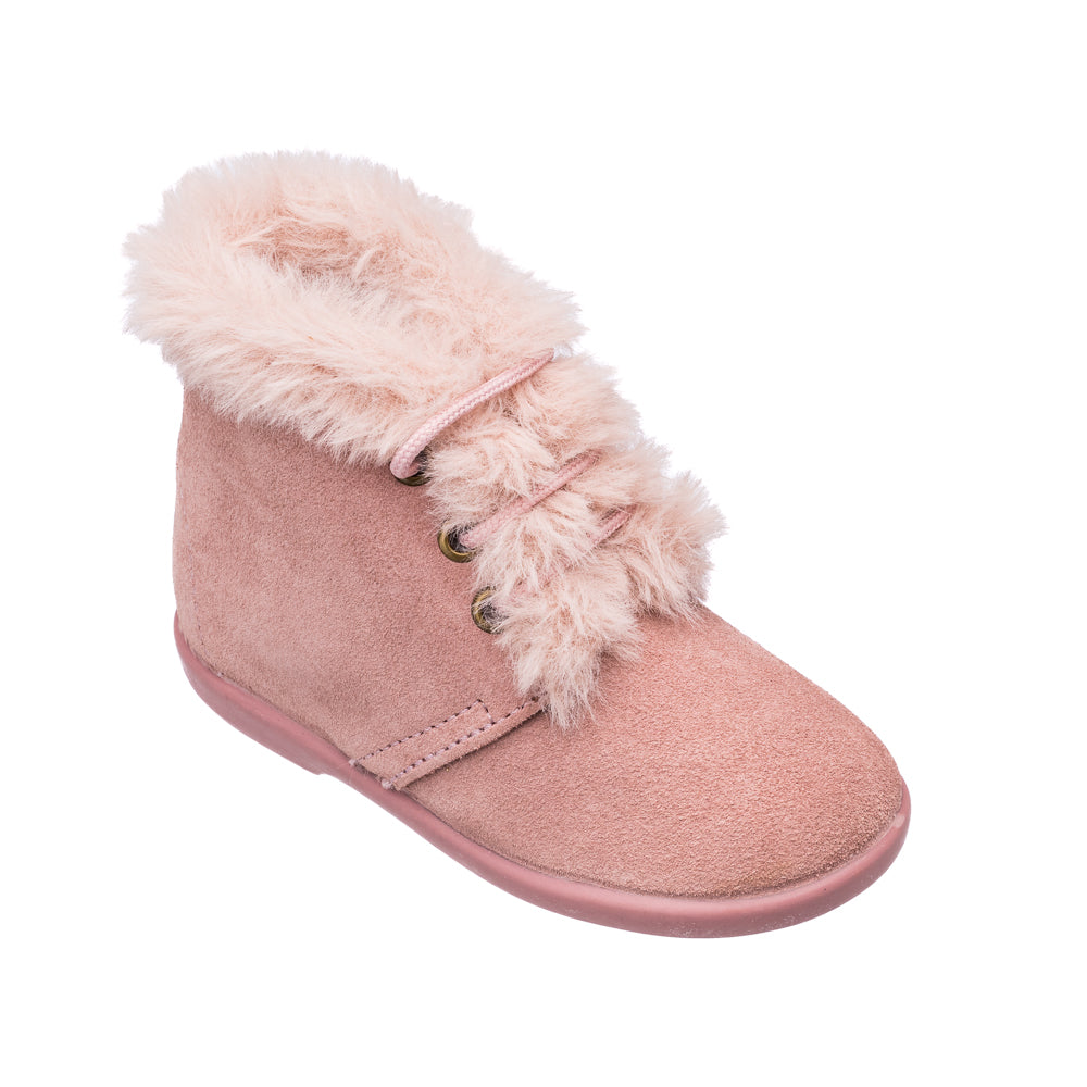 Pink booties best sale