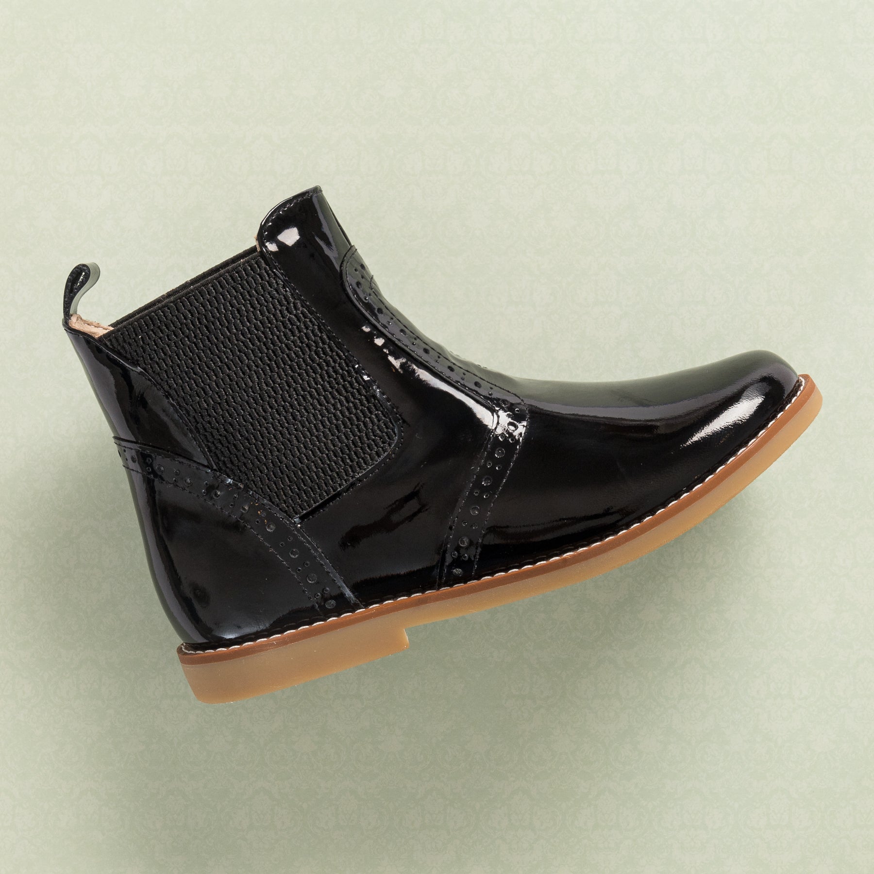 Bootie Patent Black