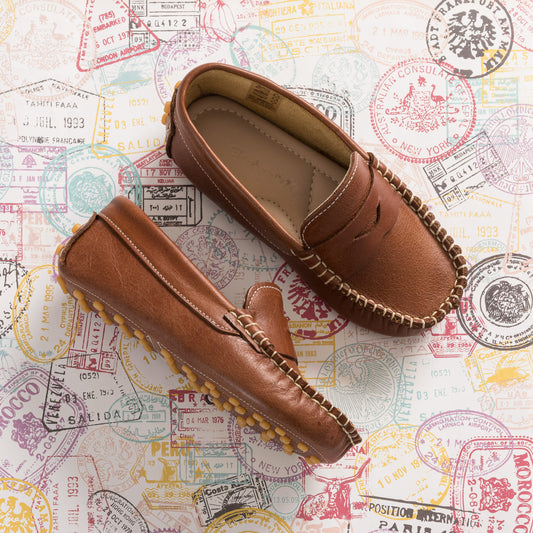 Logan Loafers Natural Brown