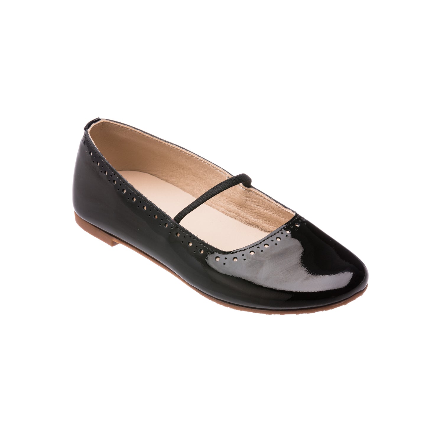 Sasha Ballerina Patent Black