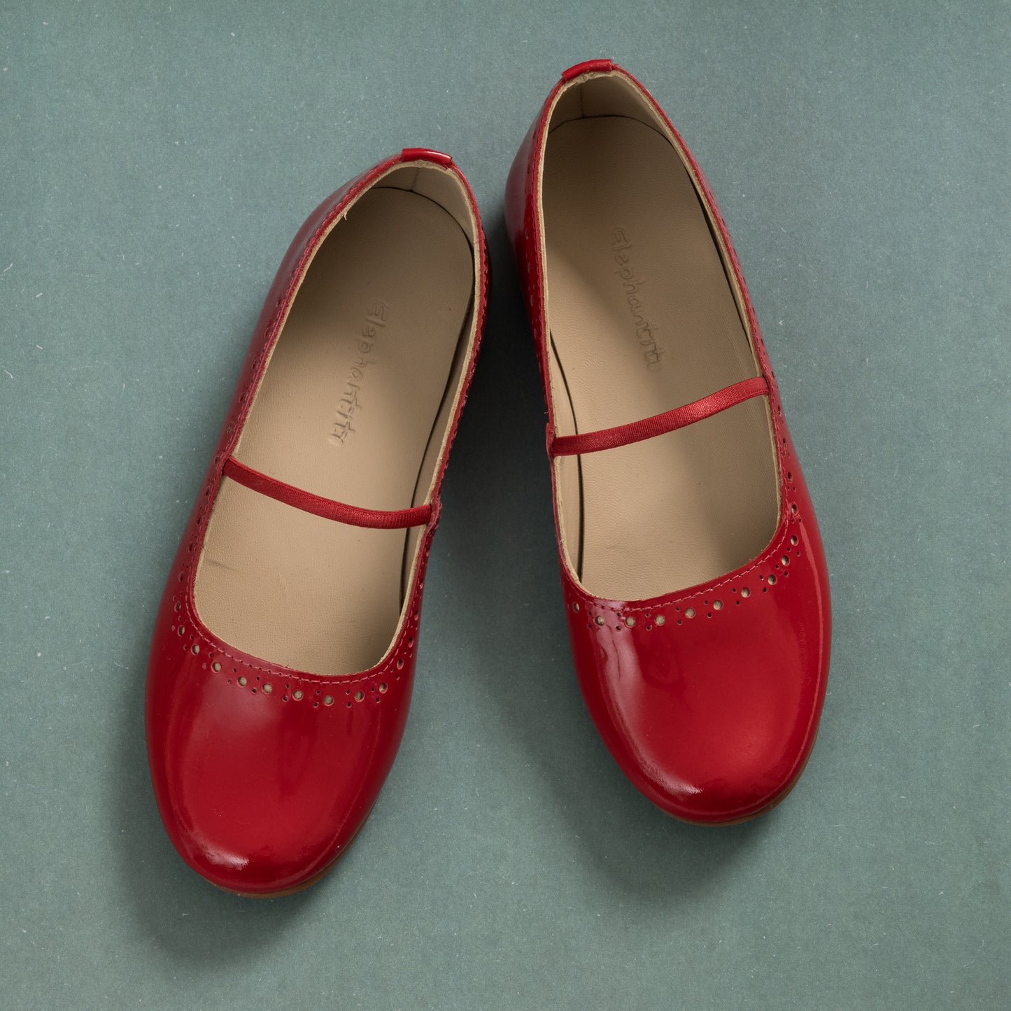 Sasha Ballerina Flat Red