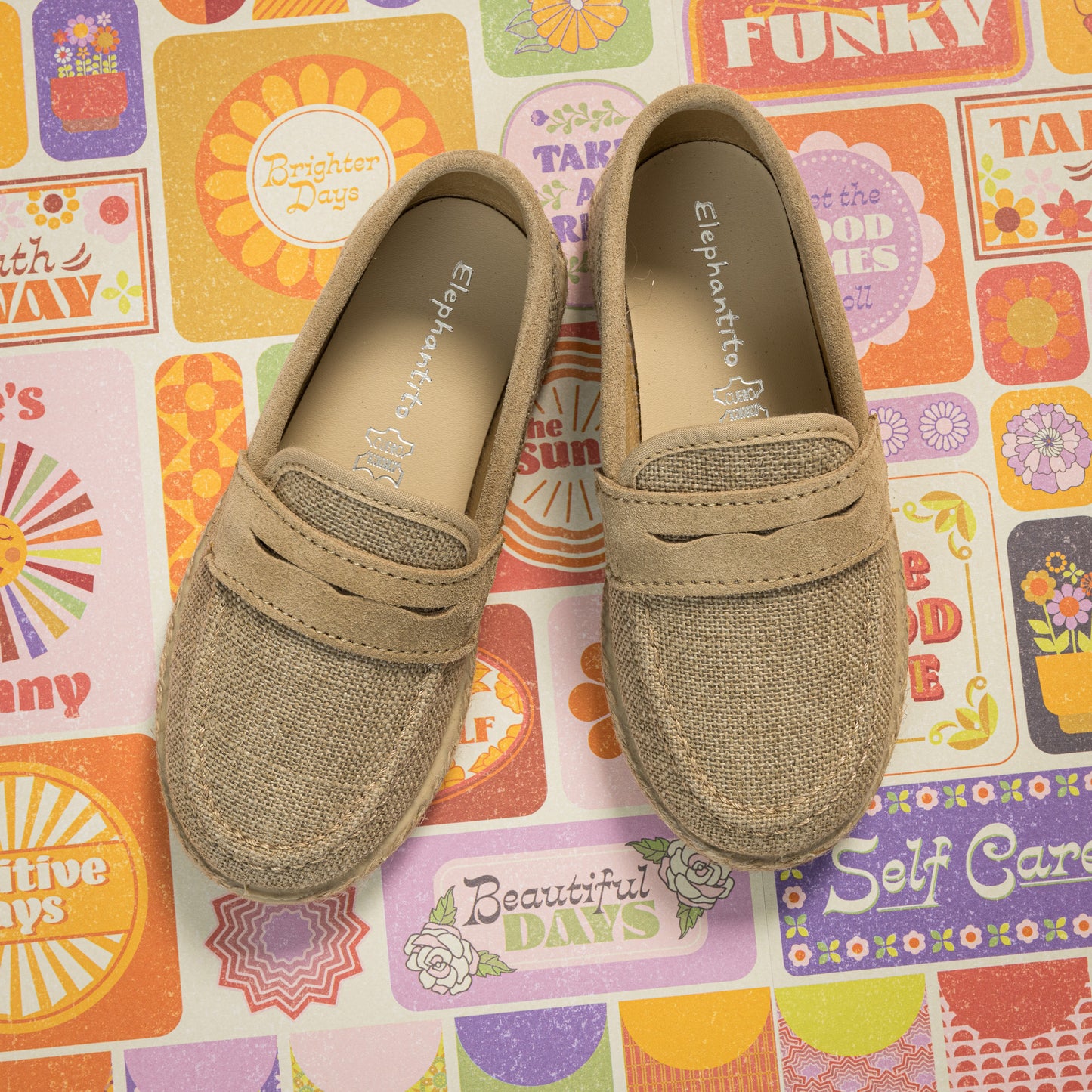 Loafer Espadrille Beige