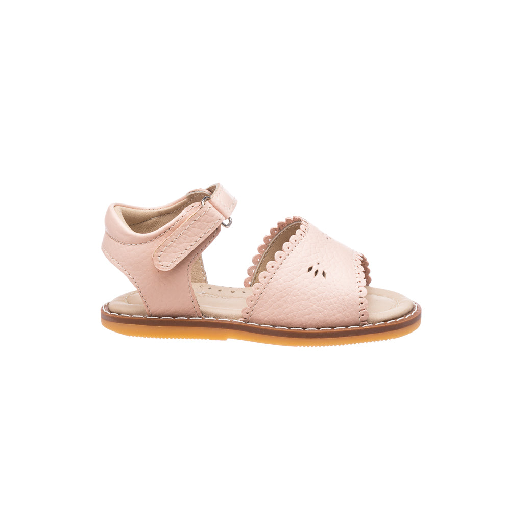 Pink Durable and Classic Leather Sandals for Toddlers Elephantito