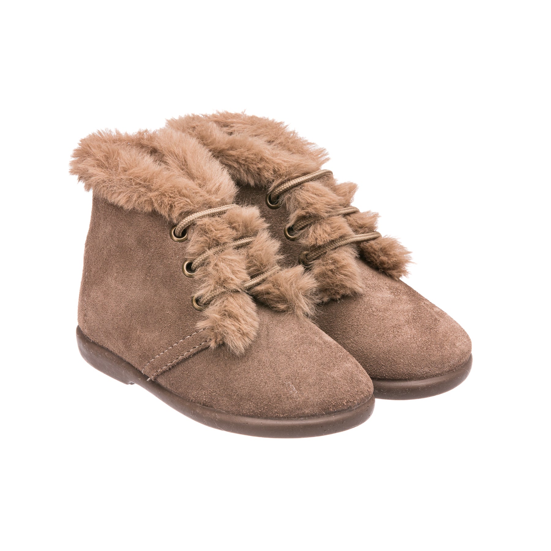 Teddy shearling ankle boots