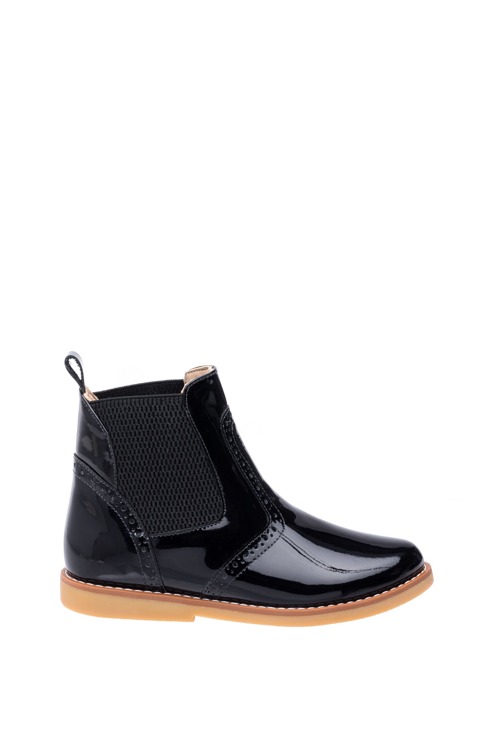 Womens patent outlet chelsea boots