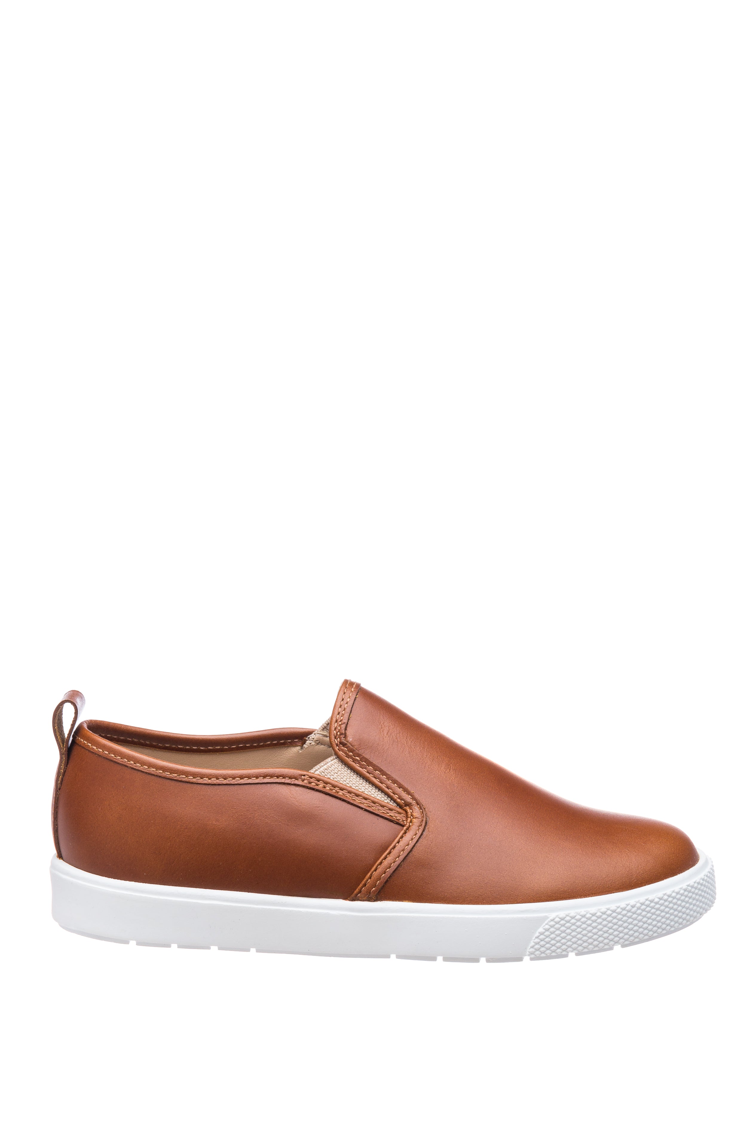 Boys leather slip on 2024 shoes